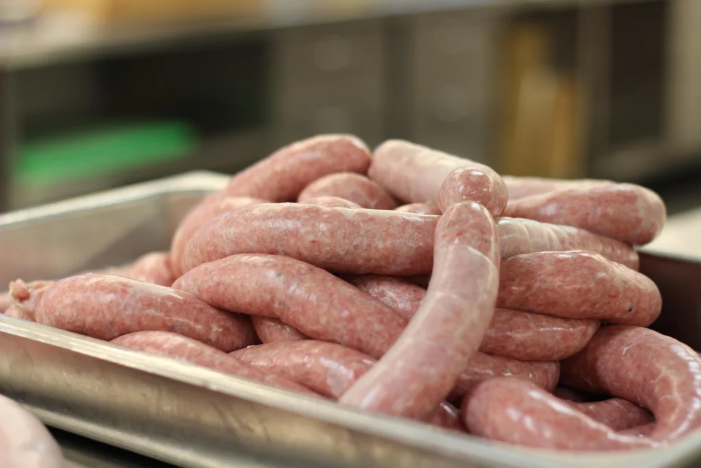 Raw Bratwurst